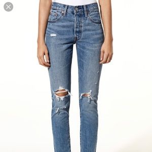 Levi’s 501 non stretch skinny jeans
